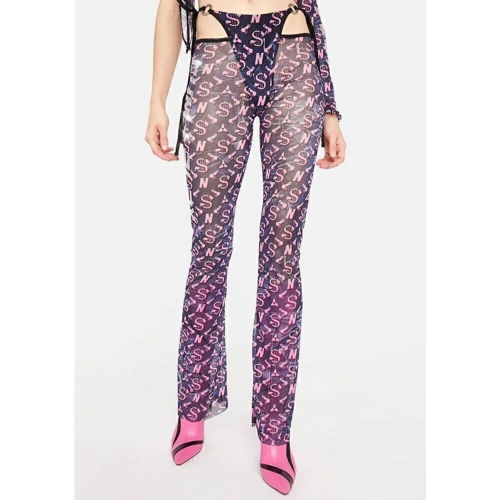 Namilia C*m and Play Flare Thong Pants